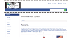 Desktop Screenshot of footexpress.com